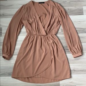 Metallic Champagne Dress
